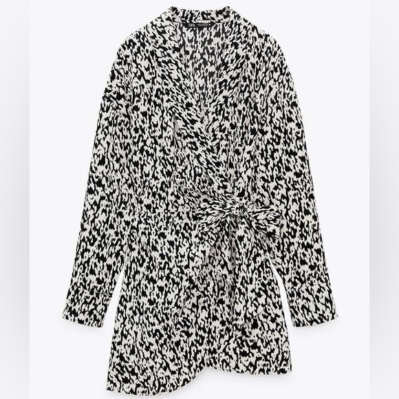 Zara Jumpsuit Dress Animal Print - Picture 2 of 4